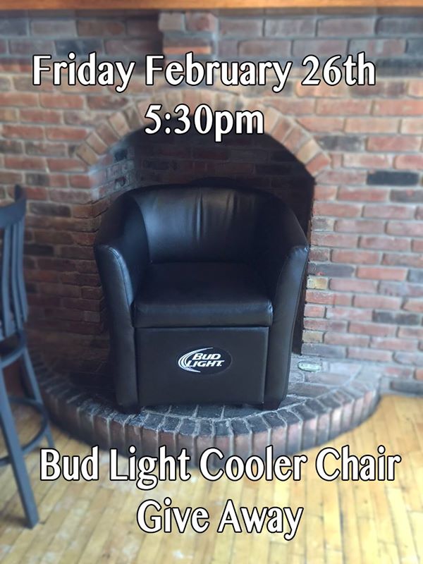 Bud Light Cooler Chair Giveaway Ebenezer Ale House