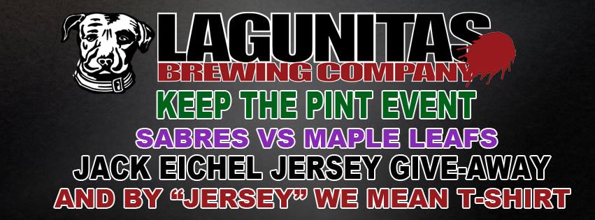 Lagunitas Brewing Company - Sabres Giveaway