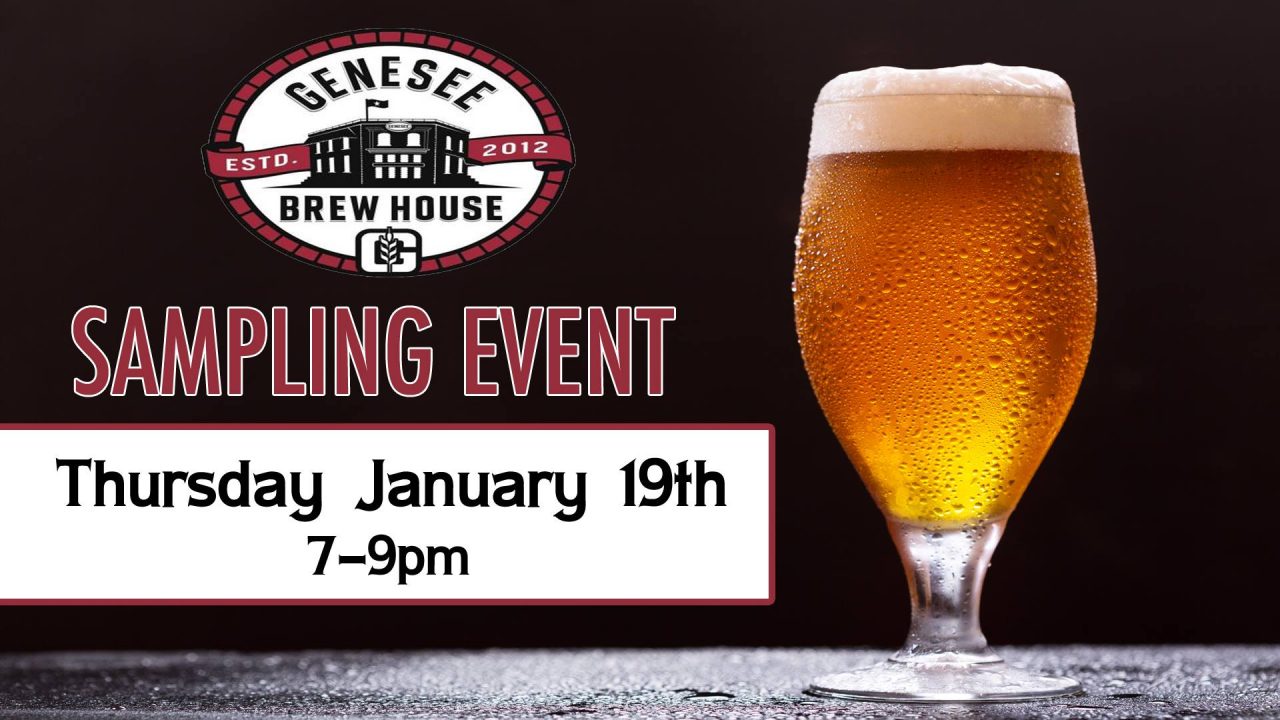 Genesee Brew House Craft Beer Sampling